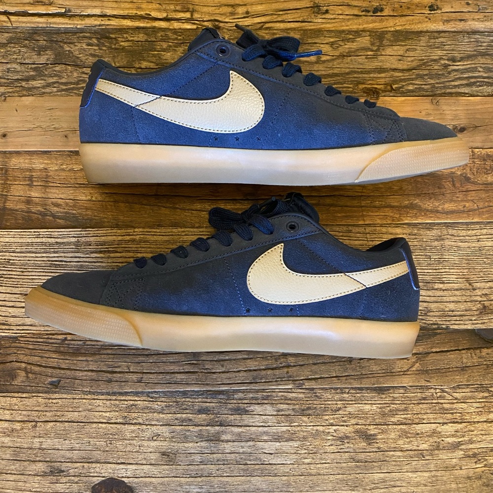 Nike Blazer Low SB ‘Navy Gum’, M 10